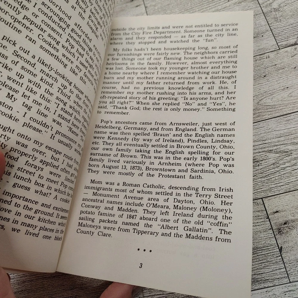 Hear the Whistle Blow Huston Brown 1978 Softcover Autobiography Signed Vintage